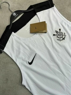 Conjunto Regata+Shorts Corinthians Jogador Branco 25/26 - loja online