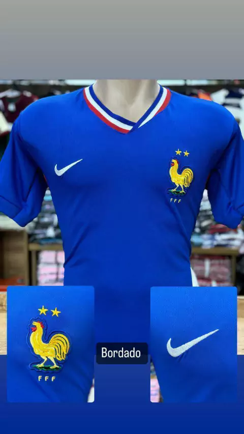 CAMISA NOVA FRANÇA EURO 24