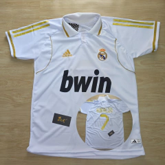 POLO BRANCA RETRO REAL MADRI RONALDO - comprar online