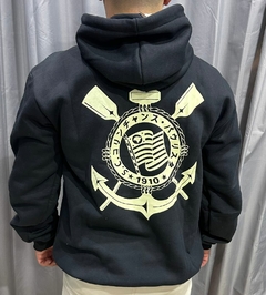 MOLETOM PRETA CORINTHIANS MUNDIAL