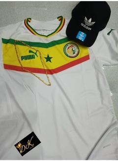 Kit Senegal Nova + Boné Adidas + Corrente