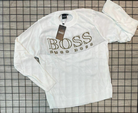 Suéter Lacoste Hugo boss Branco - comprar online