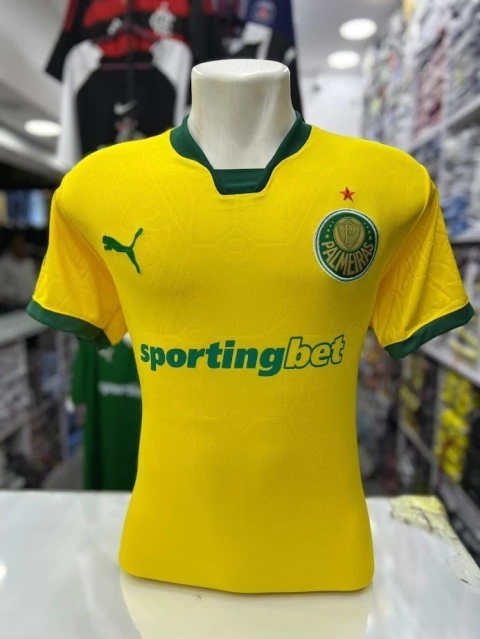 PALMEIRAS UNIFORME 3 AMARELINHA 25/26 - comprar online