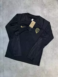 Conjunto CP preto Corinthians Tailandesa 2023 - Dk Store