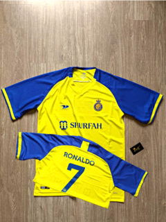 KIT ALL NASSR CR7 + BONÉ NIKE PRETO - Dk Store