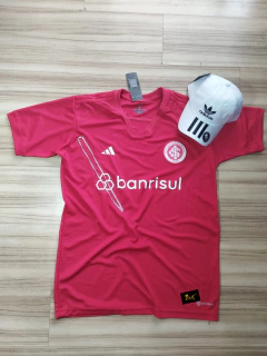 KIT -CAMISA INTERNACIONAL VEREMLHA 23/24 + ADIDAS BRANCO