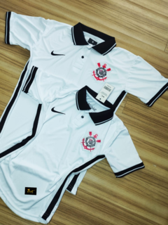 KIT CASAL - CORINTHIANS POLO BRANCA na internet