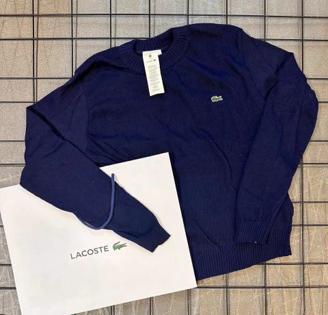Suéter Lacoste Azul Basico - comprar online