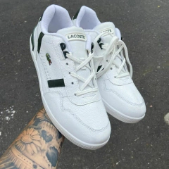 Lacoste T-Clip - Branco Com Verde - comprar online