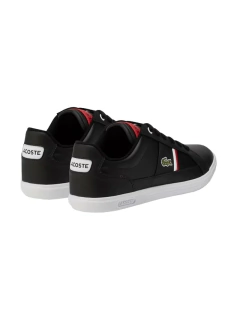 LACOSTE EUROPA - PRETO COM VERMELHO - comprar online