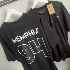 Tailandesa JOGADOR - Corinthians Black 2024/25 MEMPHIS DEPAY