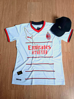 KIT CAMISA MILAN NOVA 23+ BONÉ ADIDAS + CORRENTE