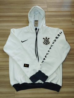 MOLETOM BRANCA CORINTHIANS MUNDIAL - Dk Store