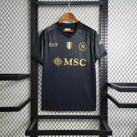 Tailandesa - Napoli Third 23/24 sn° Torcedor Masculino - Preto