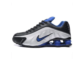 NIKE SHOX R4 - CINZA C/ AZUL - Dk Store