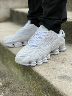 NIKE SHOX TL NOVA WHITE BARELY GRAPE