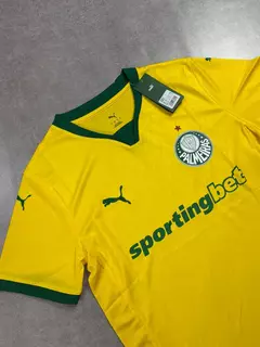 Imagem do Tailandesa - Camisa Palmeiras Torcedor Amarela 25/26