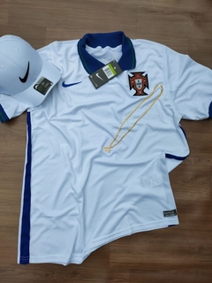 KIT PORTUGAL BRANCA + BONÉ NIKE BRANCO - comprar online