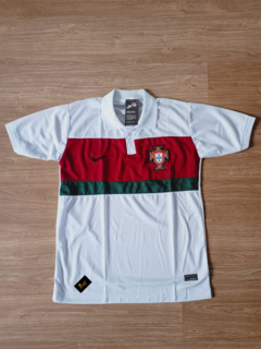 CAMISA POLO PORTUGAL VERMELHA/BRANCA