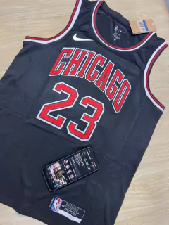 TAILANDESA BASQUETE - CHICAGO BULLS PRETA na internet