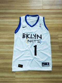 REGATA BASQUETE - BKLYN NETS BRANCA