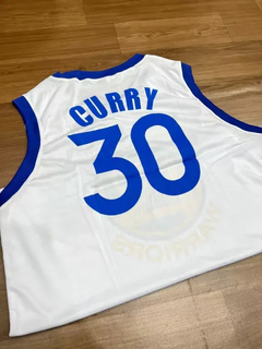 KIT REGATA GOLDEN STATE BRANCO + BERMUDA NIKE - Dk Store