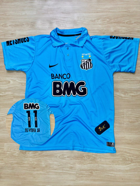 Modelo Retrô - Santos Azul Neymar - comprar online