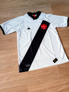 CAMISA VASCO BRANCA FAIXA PRETA 20/21 - comprar online