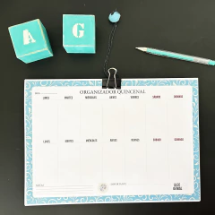 Organizador quincenal en internet