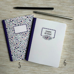 Libretas de Notas - Flores x2 - Algo Genial