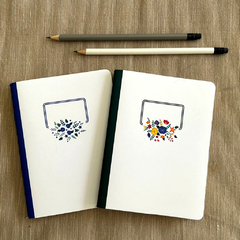 Libretas de Notas - Flores x2