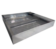 Escorredor de Frituras 40x50x6cm Pastel Salgados Batata - comprar online