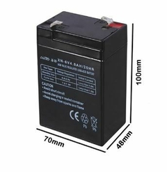 Bateria 6v 4Ah e 4v 4Ah ( Balanças,motos Infantis e etc...)