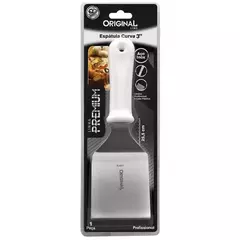 Espátula curva 3” Original Line Aço Inox - Loja Balancer
