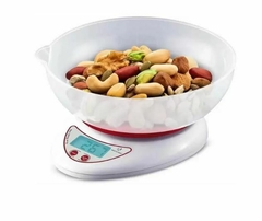 Balança de Cozinha Digital 5Kg com Tigela Removível
