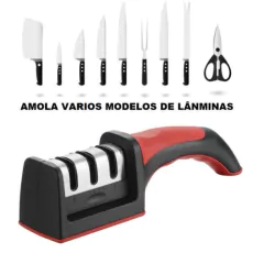 Amolador Afiador de Facas 3 opções - comprar online