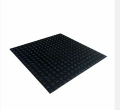 Kit 10 unid Piso Moeda Emborrachado 50x50