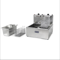 Fritadeira elétrica metvisa 3L dupla 220v 5000w - comprar online