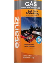 Kit 8pçs Refil Gas Butano/Propano Maçarico e Fogão 400ml/227g - comprar online