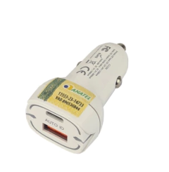 Carregador Veicular USB-USB C 15W CV206 - Kimaster - comprar online