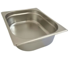 Cuba Inox 1/2 100mm GP197 Inox Açaiteria, rechaud e Self-Service - Loja Balancer