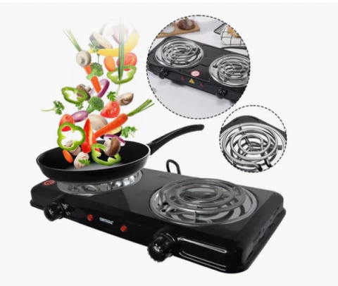 Fogão Elétrico 2 Bocas Espiral 220v - comprar online