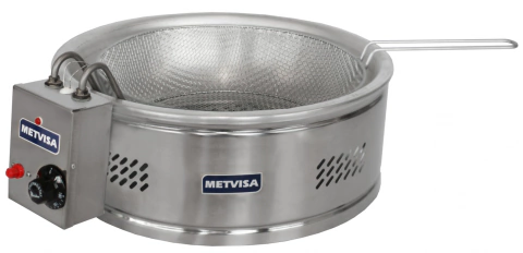 Fritadeira tacho elétrica metvisa 7 litros