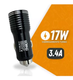 Carregador Veicular 3.4A Le-525v na internet