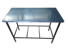 Mesa Inox 96cm x 53cm Desmontável - comprar online