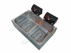Fritadeira Elétrica 12 litros 1 cuba Equipe Inox 220v (pastelão) na internet