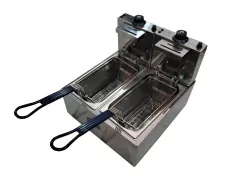 Fritadeira elétrica metvisa 3L dupla 220v 5000w - loja online