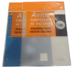 CARPETA N°3 AVIOS 2 TAPAS- Cod: 0663