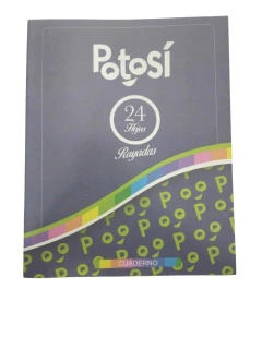 CUDERNO POTOSI TAPA FLEXIBLE 24 HOJAS - COD:8113