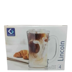 SET DE JARROS LINCOLN 4PCS - :COD:1232